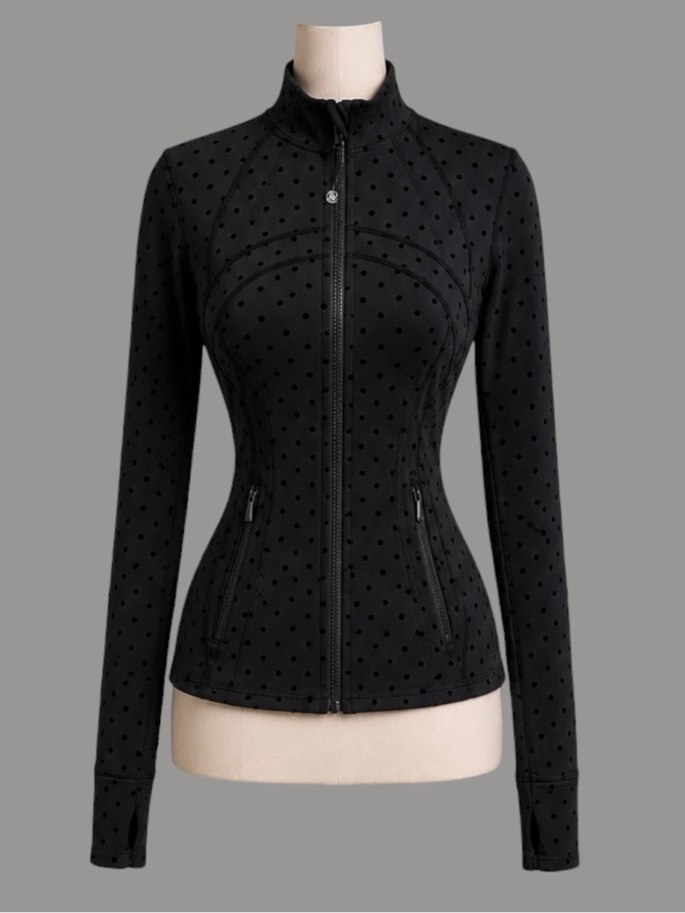 Lululemon Polka Dot Define Jacket Thumbhole Zip Up (Rare Sold Out)